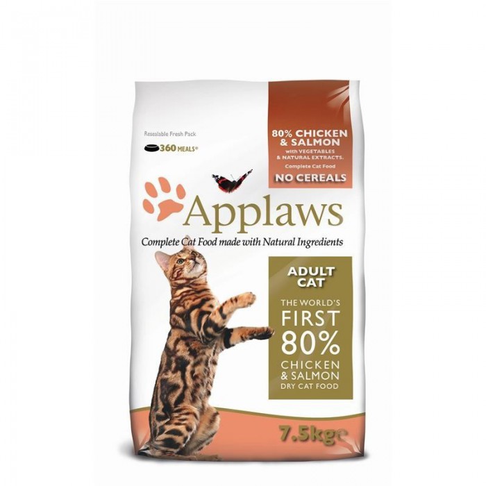 Applaws Katze Trockenfutter mit Huhn & Lachs Katzenfutter Trockenfutter ... - 18272 Applaws Katze Trockenfutter Huhn Lachs